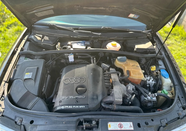 Audi A4 cena 12000 przebieg: 285000, rok produkcji 1999 z Płock małe 56